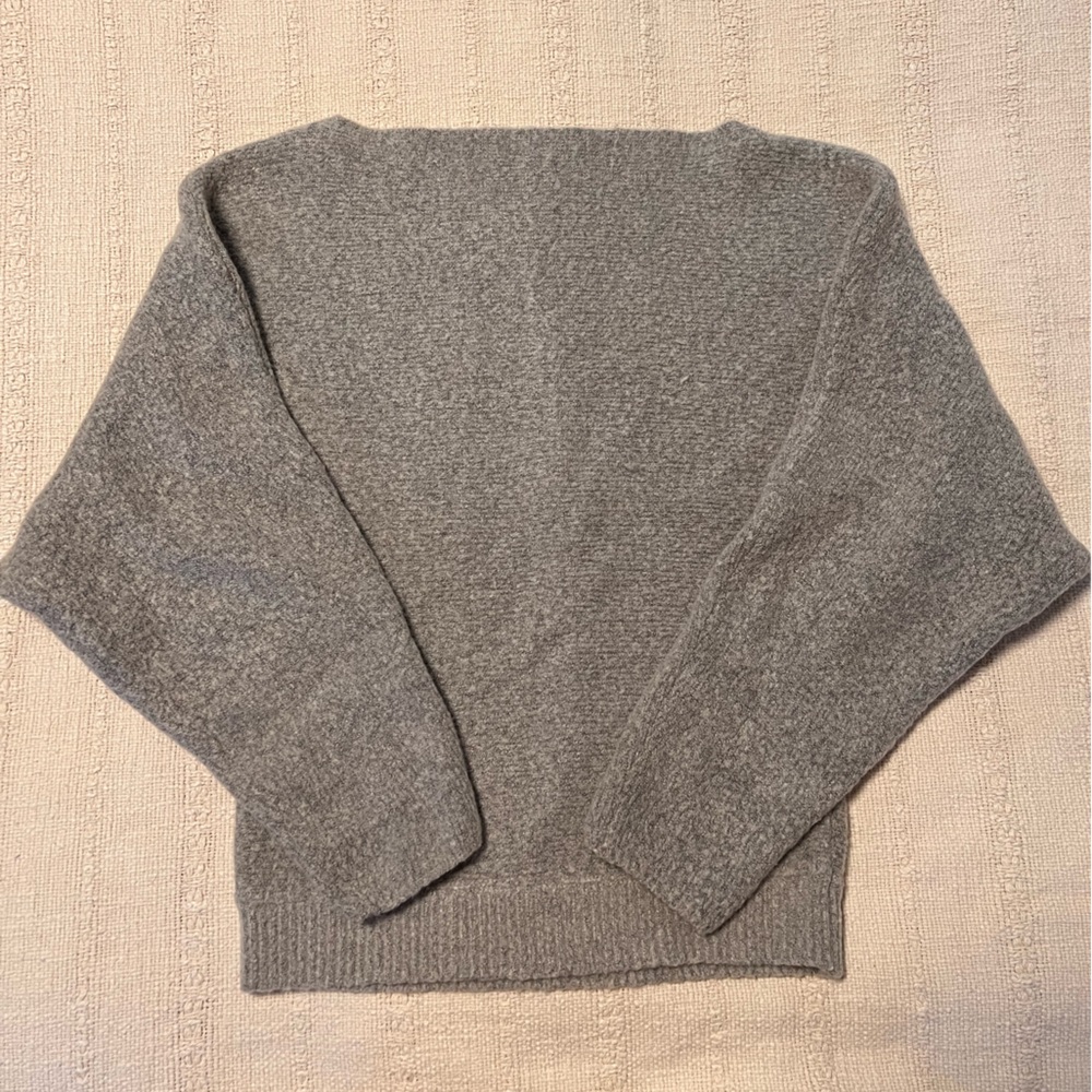 Gray Dolman Sweater